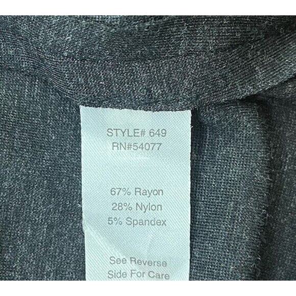 Cabi Style 649 Perfect Shell Ponte Tank Top Gray Sleeveless Blouse Size 6 - Picture 8 of 8